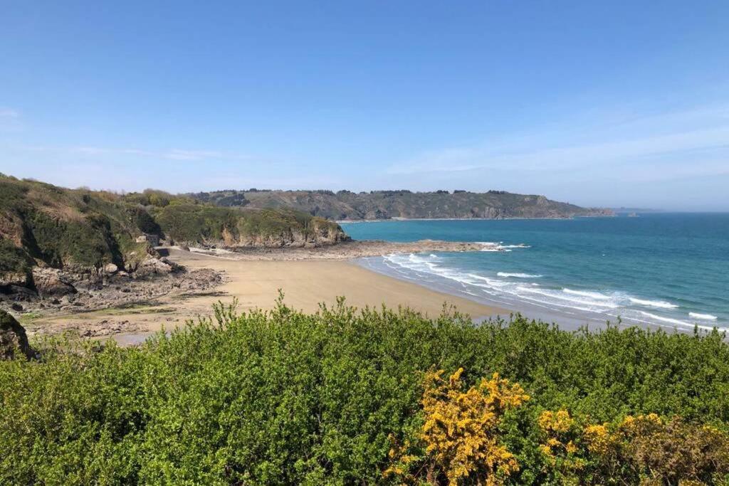 Belle Maison Neo-Bretonne A 5 Minutes De La Mer Treveneuc Bagian luar foto