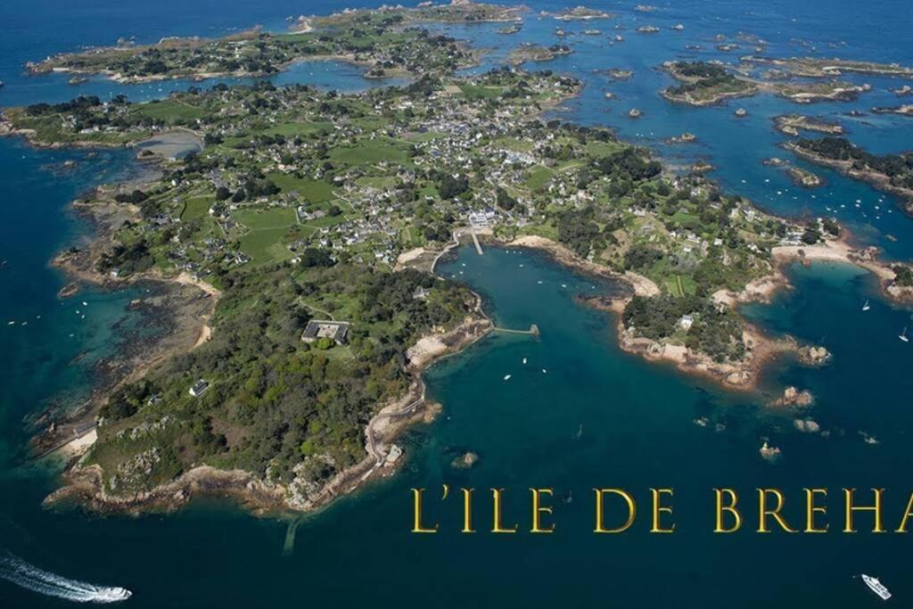 Belle Maison Neo-Bretonne A 5 Minutes De La Mer Treveneuc Bagian luar foto