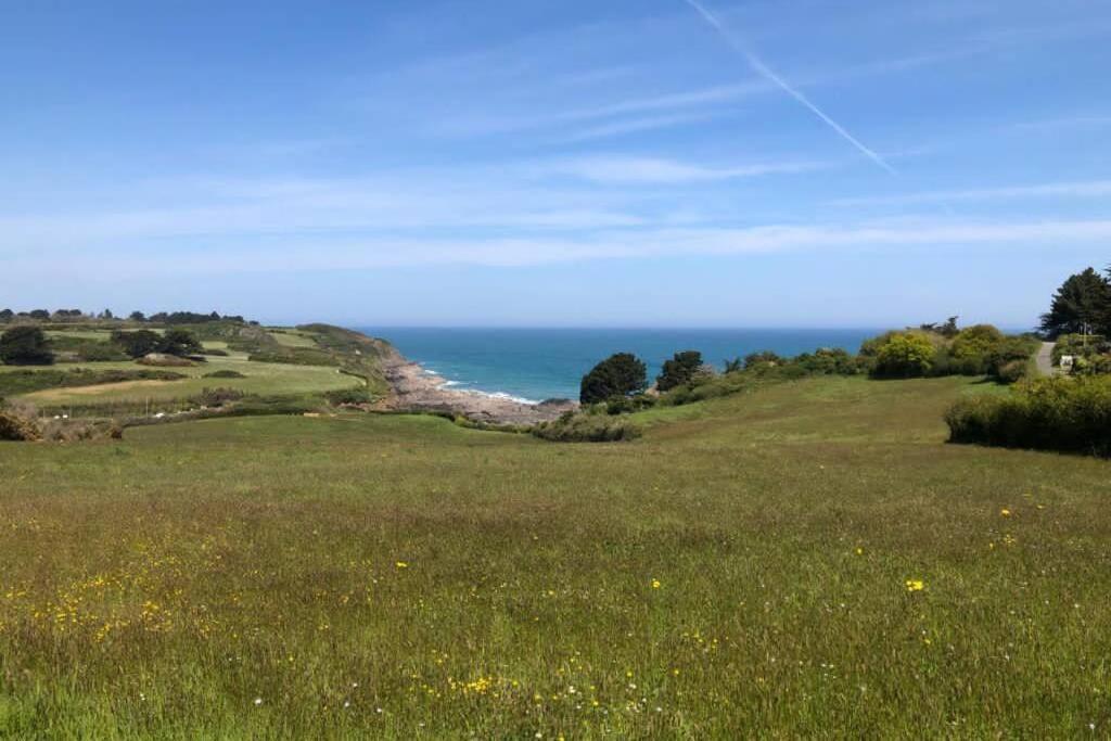 Belle Maison Neo-Bretonne A 5 Minutes De La Mer Treveneuc Bagian luar foto